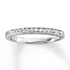 Thumbnail Image 1 of Previously Owned Diamond Wedding Band 1/6 ct tw Round-cut 14K White Gold