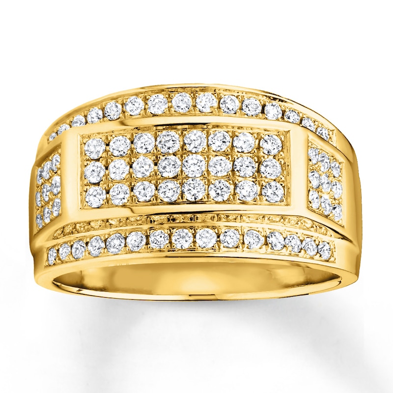 Previously Owned Men's Diamond Band 1 ct tw 10K Yellow Gold