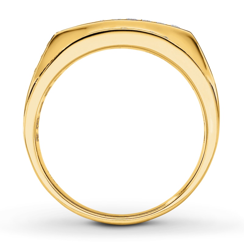 Previously Owned Men's Diamond Band 1 ct tw 10K Yellow Gold