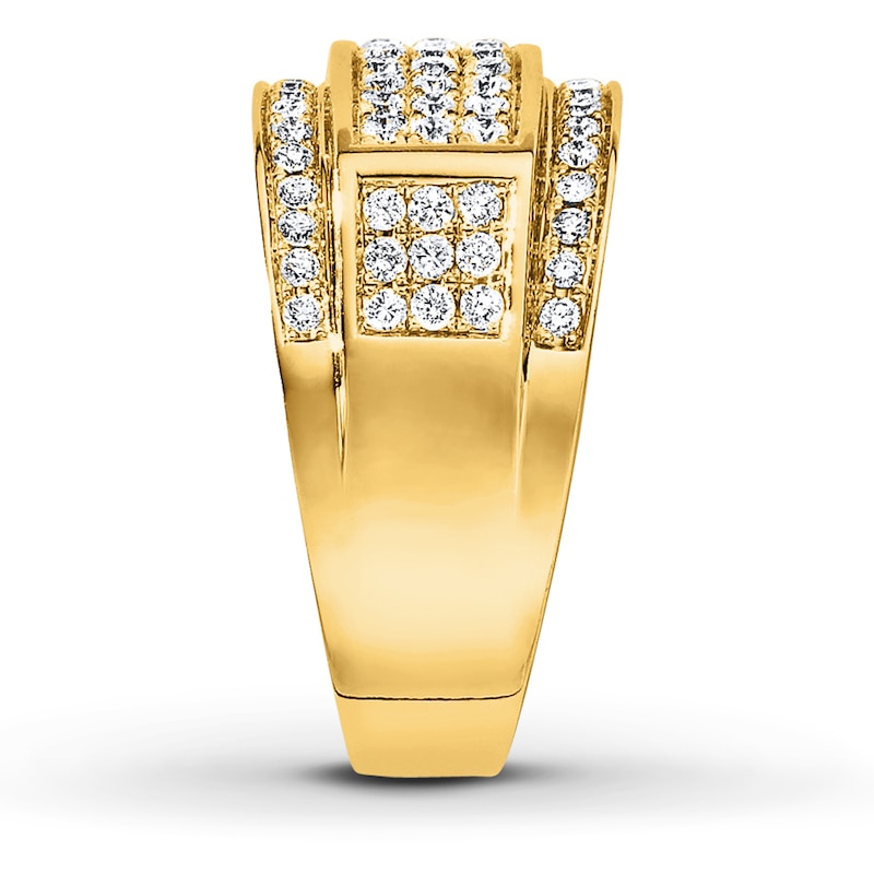 Previously Owned Men's Diamond Band 1 ct tw 10K Yellow Gold