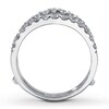 Thumbnail Image 2 of Previously Owned Diamond Enhancer Ring 1 ct tw Round-cut 14K White Gold Size 11
