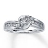 Thumbnail Image 1 of Previously Owned Ring 5/8 ct tw Round-cut Diamonds 14K White Gold Size 3.5