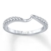 Previously Owned Ever Us Diamond Band 1/5 ct tw Round-cut 14K White Gold