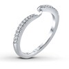 Thumbnail Image 1 of Previously Owned Ever Us Diamond Band 1/8 ct tw Round-cut 14K White Gold