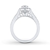 Thumbnail Image 1 of Previously Owned THE LEO Diamond Ring 3/4 ct tw Round-cut 14K White Gold