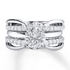 Thumbnail Image 4 of Previously Owned THE LEO Diamond Ring 3/4 ct tw 14K White Gold