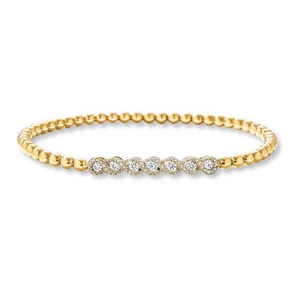 Previously Owned Bracelet 1/3 ct tw Diamonds 10K Yellow Gold