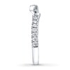 Thumbnail Image 4 of Previously Owned Ever Us Diamond Band 1/5 ct tw Round-cut 14K White Gold