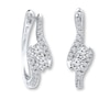 Thumbnail Image 1 of Previously Owned Ever Us Earrings 5/8 ct tw Diamonds 14K White Gold