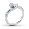 Thumbnail Image 2 of Previously Owned Ever Us Diamond Ring 1/2 ct tw 14K White Gold