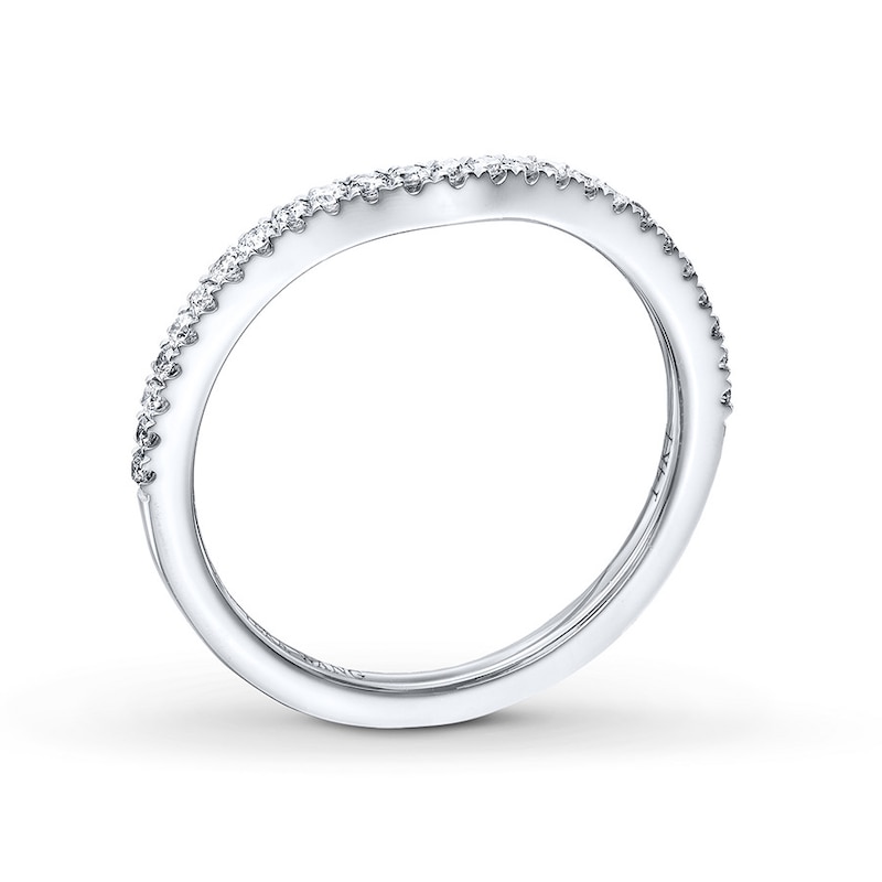 Main Image 2 of Previously Owned Diamond Band 1/6 ct tw Diamonds 14K White Gold