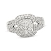 Thumbnail Image 0 of Previously Owned Multi-Diamond Engagement Ring 1-1/4 ct tw Round-cut 14K White Gold