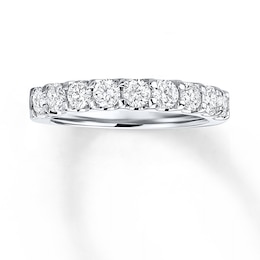 Previously Owned Diamond Wedding Band 1 ct tw 14K White Gold