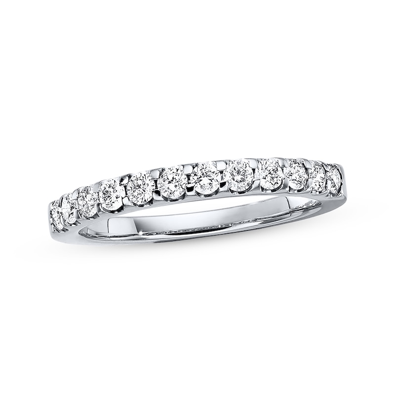 Previously Owned Diamond Anniversary Band 1/2 ct tw Round-cut Platinum