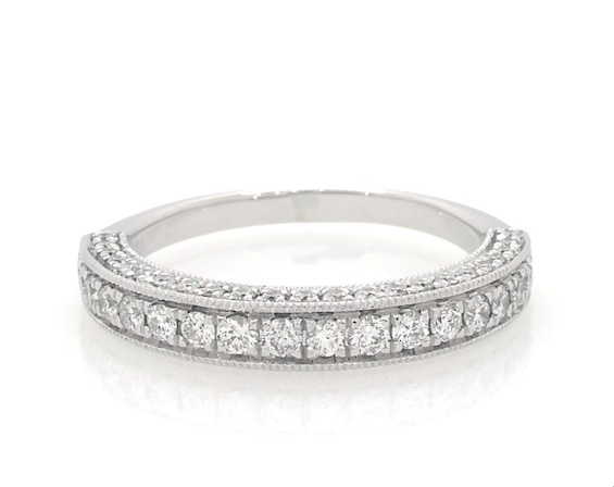 Previously Owned Diamond Wedding Band 3/4 ct tw 14K White Gold