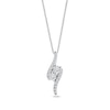Thumbnail Image 1 of Previously Owned Diamond Necklace 1/4 ct tw 14K White Gold 19"