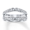 Thumbnail Image 1 of Previously Owned Diamond Enhancer Ring 1/4 ct tw Round-cut 14K White Gold