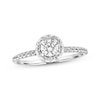 Thumbnail Image 1 of Previously Owned Diamond Engagement Ring 1/2 ct tw Round-cut 14K White Gold