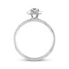 Thumbnail Image 3 of Previously Owned Diamond Engagement Ring 1/2 ct tw Round-cut 14K White Gold