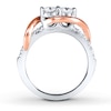 Previously Owned Ever Us Diamond Ring 3/4 ct tw 14K Two-Tone Gold