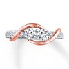 Previously Owned Ever Us Diamond Ring 3/4 ct tw 14K Two-Tone Gold