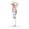 Thumbnail Image 3 of Previously Owned Ever Us Two-Stone Ring 1-1/2 ct tw Round-cut Diamonds 14K Two-Tone Gold