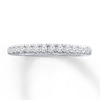 Thumbnail Image 4 of Previously Owned Ever Us Diamond Band 3/8 ct tw Round-cut 14K White Gold