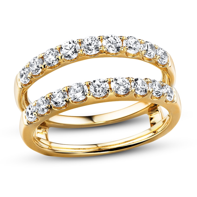 Main Image 1 of Previously Owned Diamond Enhancer Ring 1 ct tw Round-cut 14K Yellow Gold