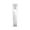 Thumbnail Image 2 of Previously Owned Men's Diamond Band 1 ct tw Square & Baguette-cut 10K White Gold
