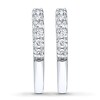 Thumbnail Image 3 of Previously Owned Wedding Band 1-1/2 ct tw Round-cut Diamonds 14K White Gold - Size 9