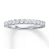 Thumbnail Image 0 of Previously Owned Diamond Anniversary Band 1/2 ct tw Round-cut Platinum - Size 3.5