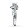 Thumbnail Image 3 of Previously Owned Engagement Ring 5/8 ct tw Round-cut Diamonds 14K White Gold - Size 5