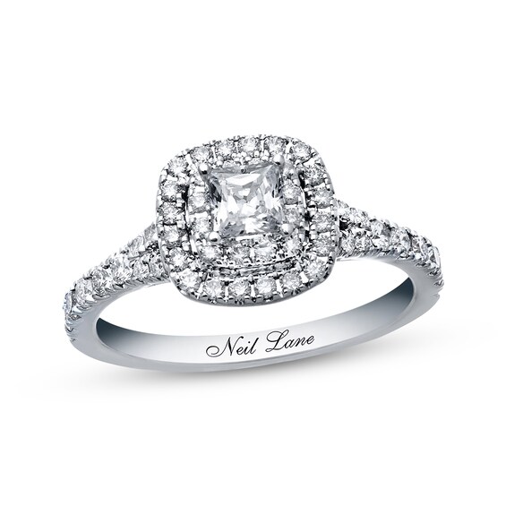 Previously Owned Neil Lane Engagement Ring 1 ct tw Diamonds 14K White Gold