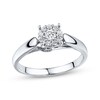 Previously Owned Diamond Engagement Ring 1/4 ct tw Round-cut 10K White Gold