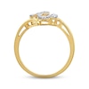 Thumbnail Image 2 of Previously Owned Fashion Ring 1/20 ct tw Diamonds 10K Yellow Gold