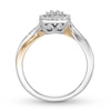 Thumbnail Image 2 of Previously Owned Diamond Ring 1/5 ct tw Round-cut 10K Two-Tone Gold