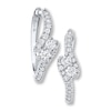 Previously Owned Ever Us Diamond Earrings 3/8 ct tw 14K White Gold