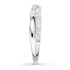 Thumbnail Image 3 of Previously Owned Diamond Wedding Band 1/2 ct tw Round-cut 14K White Gold