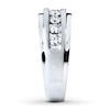 Thumbnail Image 3 of Previously Owned Men's Diamond Ring 1 ct tw Round-cut 10K White Gold