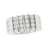 Thumbnail Image 1 of Previously Owned Men's Diamond Wedding Band 1/3 ct tw Round-cut 10K White Gold