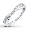 Thumbnail Image 1 of Previously Owned Diamond Band 1/4 ct tw Round-cut 14K White Gold