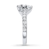 Thumbnail Image 3 of Previously Owned Ever Us Two-Stone Anniversary Ring 1-1/2 ct tw Round-cut Diamonds 14K White Gold