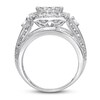 Thumbnail Image 2 of Previously Owned Diamond Engagement Ring 3-1/4 ct tw Round-cut 14K White Gold