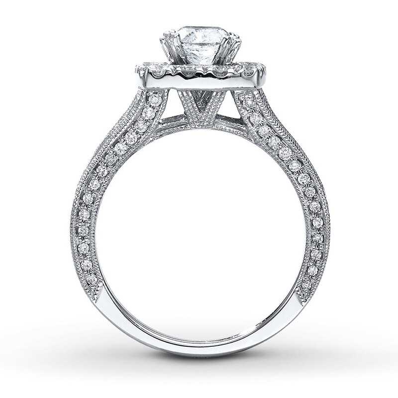 Main Image 2 of Previously Owned Neil Lane Ring 2 ct tw Diamonds 14K White Gold - Size 5