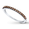 Thumbnail Image 1 of Previously Owned Le Vian Chocolate Diamond Ring 1/4 ct tw 14K Vanilla Gold