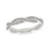 Thumbnail Image 1 of Previously Owned Diamond Twist Anniversary Ring 1/3 ct tw Round-cut 14K White Gold
