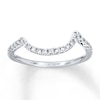 Thumbnail Image 1 of Previously Owned Diamond Wedding Band 1/5 ct tw Round-cut 14K White Gold