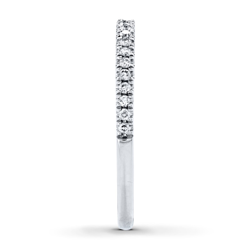 Main Image 3 of Previously Owned Diamond Band 1/6 ct tw Round 14K White Gold