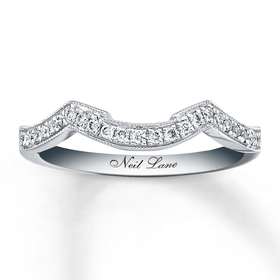 Previously Owned Neil Lane Diamond Ring 1/8 ct tw Round-cut 14K White Gold