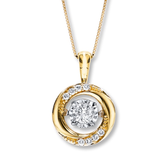 Previously Owned Diamond Necklace 1/2 ct tw 14K Yellow Gold